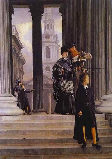 James Jacques Joseph Tissot London Visitors oil painting image